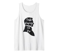 Camiseta Divertida Jane Austen para Regalo literario Talk Darcy to Me tee Camiseta sin Mangas