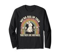 Camiseta Divertida Oficina De Trabajo Protesta Política Manga Larga