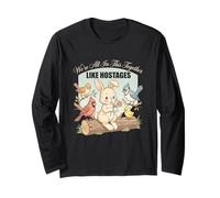 Camiseta Divertida Oficina De Trabajo Protesta Política Manga Larga
