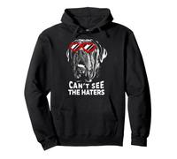 Camiseta Divertida para Amantes de los Perros Cane Corso Can't See The Haters Sudadera con Capucha