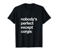Camiseta Divertida para Amantes de los Perros Corgi Nobody's Except Corgis Camiseta gráfica económica