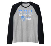 Camiseta Divertida para Jugador de Viola Nothing Better Than Viola Camiseta Manga Raglan