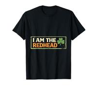 Camiseta Divertida para Mujer con Texto en inglés I Am The Redhead Camiseta