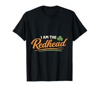 Camiseta Divertida para Mujer con Texto en inglés I Am The Redhead Camiseta