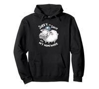 Camiseta Divertida para niños de Escuela Sorry My Sheep Ate My Homework Sudadera con Capucha