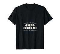 Camiseta Divertida para Reinas del Horneado Camiseta