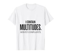 Camiseta Divertida relacionable en algún Lugar Entre Prosperar y Sobrevivir Camiseta