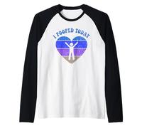 Camiseta Divertida Retro con Texto en alemán Ich Hab Heute Gekack Camiseta Manga Raglan
