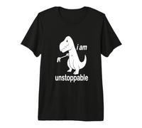 Camiseta Divertida Rosa con Texto en inglés I Am Unstoppable para Hombres, Mujeres y jóvenes Camiseta Premium