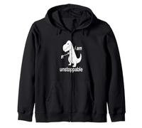 Camiseta Divertida Rosa con Texto en inglés I Am Unstoppable para Hombres, Mujeres y jóvenes Sudadera con Capucha