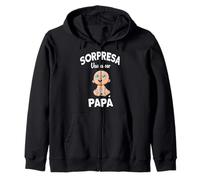 Camiseta divertida SORPRESA Vas a ser Papa-Pregnancy Noticia Tee Sudadera con Capucha