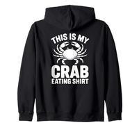 Camiseta Divertida This Is My Crab Eating Sudadera con Capucha