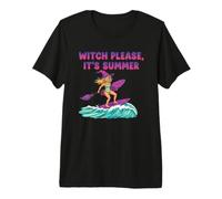 Camiseta Divertida Witch Please It's Summer Surfing Beach Camiseta Premium