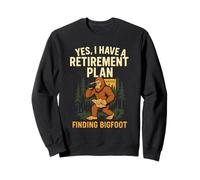 Camiseta Divertida Yes I Have A Retirement Plan Finding Bigfoot Sudadera
