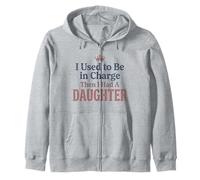 Camiseta Divertida «Yo solía Estar a Cargo, Luego tuve una Hija» 4 Sudadera con Capucha