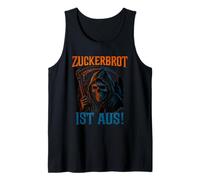 Camiseta Divertida Zuckerbrot Se Acabó Calavera Muerte Camiseta sin Mangas