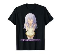 Camiseta Do Not Disturb Mode - Lindo Anime Sleepy Girl Kawaii Camiseta