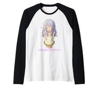 Camiseta Do Not Disturb Mode - Lindo Anime Sleepy Girl Kawaii Camiseta Manga Raglan