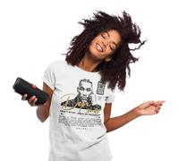 Camiseta Don Omar (FR/ES, Letras, XL, Regular, Regular, Blanca)
