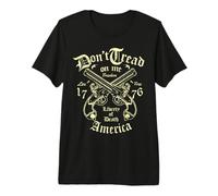 Camiseta Don't Tread on me America (Camiseta Guns) Camiseta Premium