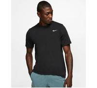 Nike M NK Dry tee Dfc Crew Solid T-Shirt, Hombre, Black/White, L
