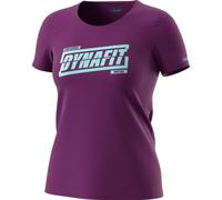 camiseta Dynafit GRAPHIC CO W S/S TEE (royal purple/TABLOID) Mujer