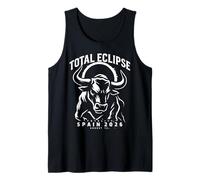 Camiseta Eclipse Solar 2026 España Bull Eclipse Total Camiseta sin Mangas
