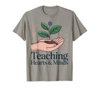 Camiseta educadora inspiradora Teaching Hearts & Minds Camiseta