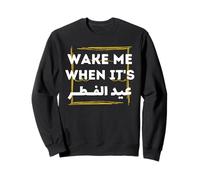 Camiseta Eid Al-Fitr 2026 - Wake Me When It's Eid Al Fitr Sudadera