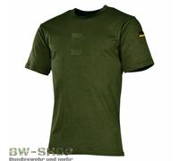 CAMISETA EJÉRCITO ALEMÁN TROPEN + BANDERAS NEGRO OLIVA COYOTE BW CAMISETA INT...