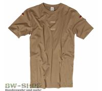 CAMISETA EJÉRCITO ALEMÁN TROPICAL COYOTE BW CAMISETA INTERIOR + BANDERAS Y ga...