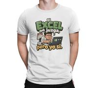 Camiseta El Excel No Juzga, Pero Yo Si para Regalar con Ironía