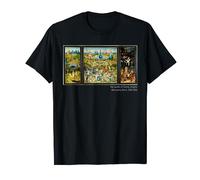 Camiseta "El jardín de las delicias terrenales" de Bosch Camiseta
