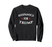 Camiseta Electoral de la campaña de Rally de Hispanics For Trump Witty Pro Sudadera