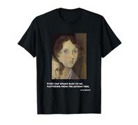 Camiseta Emily Bronte Every leaf speaks bliss to me Camiseta