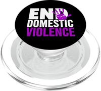 Camiseta End Domestic Violence - Conciencia sobre la Violencia Doméstica PopSockets PopGrip para MagSafe