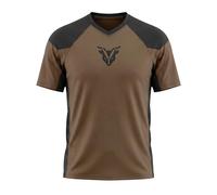 Camiseta Enduro MTB de Manga Corta Transpirable Unisex - Estilo Minimal | Tejido Técnico DUALFLOW de Alta Resistencia y Ventilación con Bolsillo Lateral - Máximo Confort y Rendimiento