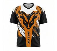 Camiseta Enduro MTB de Manga Corta Transpirable Unisex - Estilo Race | Tejido Técnico DUALFLOW de Alta Resistencia y Ventilación con Bolsillo Lateral - Máximo Confort y Rendimiento