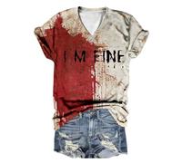 Camiseta ensangrentada, camiseta con sangre, camiseta con salpicaduras de sangre, Halloween sangriento, me siento bien, vestido de disfraz, Negro , 3XL