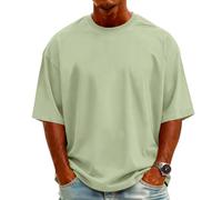 Camiseta Entrenamiento Hombre, Elegante Transpirable Deportivos Personalizada Tecnica Casual Talla Grande Slim Fit Cuello Redondo Fashion Antisudor Gym Transpirables T-Shirt Homem,XL