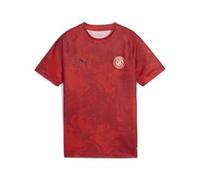 Camiseta Entrenamiento Prepartido GIRONA FC junior. Temporada 25/26. PUMA 10 AÑOS