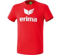 erima Promo Camiseta, Hombre, Rojo, XXXL