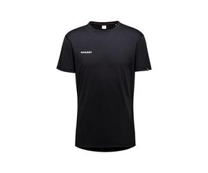 Camiseta escalada Mammut Camiseta Massone Sport Hombre (negra) Hombre