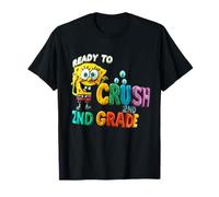 Camiseta Escolar Ready to Crush de 2º Grado para niños y niñas Camiseta