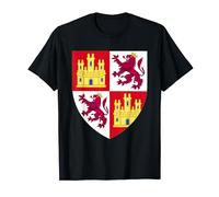 Camiseta Escudo de Armas de Castilla y León España Cresta Camiseta