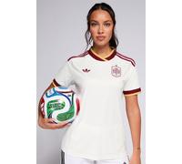 Camiseta España Mundial 2026 - Blanco - Segunda Equipación Mujer MKP talla M