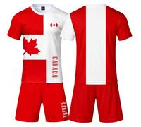 Camiseta España Mundial 2026 Hombre, Conjunto Fútbol con Pantalón Corto | Conjunto fútbol hombre con camiseta España Mundial 2026 y pantalón corto, ideal para fans de la selección española