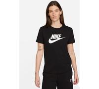 Nike DX7906-010 W NSW tee ESSNTL ICN FTRA T-Shirt Mujer Black/White Tamaño M