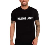 Camiseta Estampada para Hombre Broma Asesina - Killing Joke - T-Shirt Vintage Manga Corta Regalo Original Cumpleaños Diseño Gráfico Moda Negro Profundo M