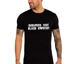 Camiseta Estampada para Hombre ¡Que Dios Te Acompañe! Emperador Negro - Godspeed You! Black Emperor - T-Shirt Vintage Manga Corta Regalo Original Cumpleaños Diseño Gráfico Moda Negro Profundo L